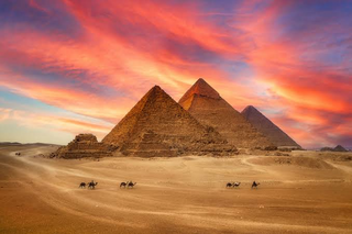 a group of clouds in the desert jigsaw puzzle