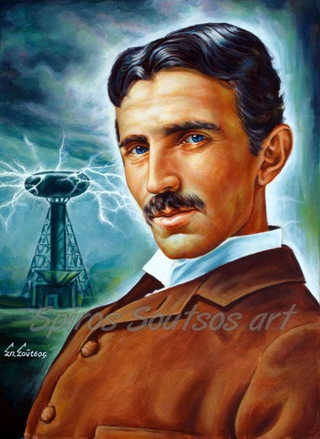 Nikola Tesla looking at the camera jigsaw puzzle