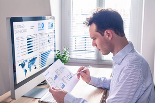 a man standing in front of a window jigsaw puzzle