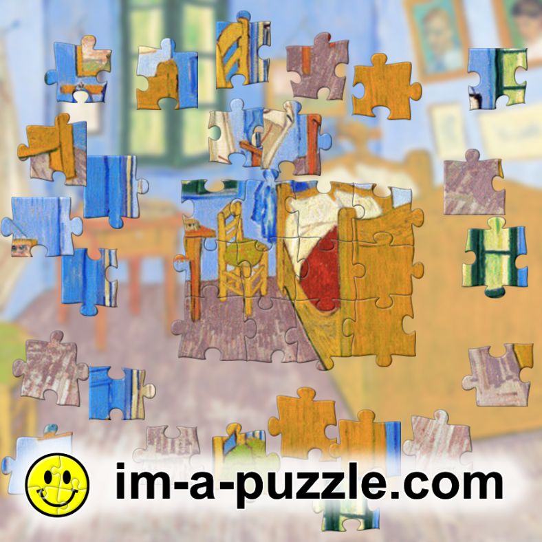 La camera di Vincent ad Arles - Vincent van Gogh jigsaw puzzle